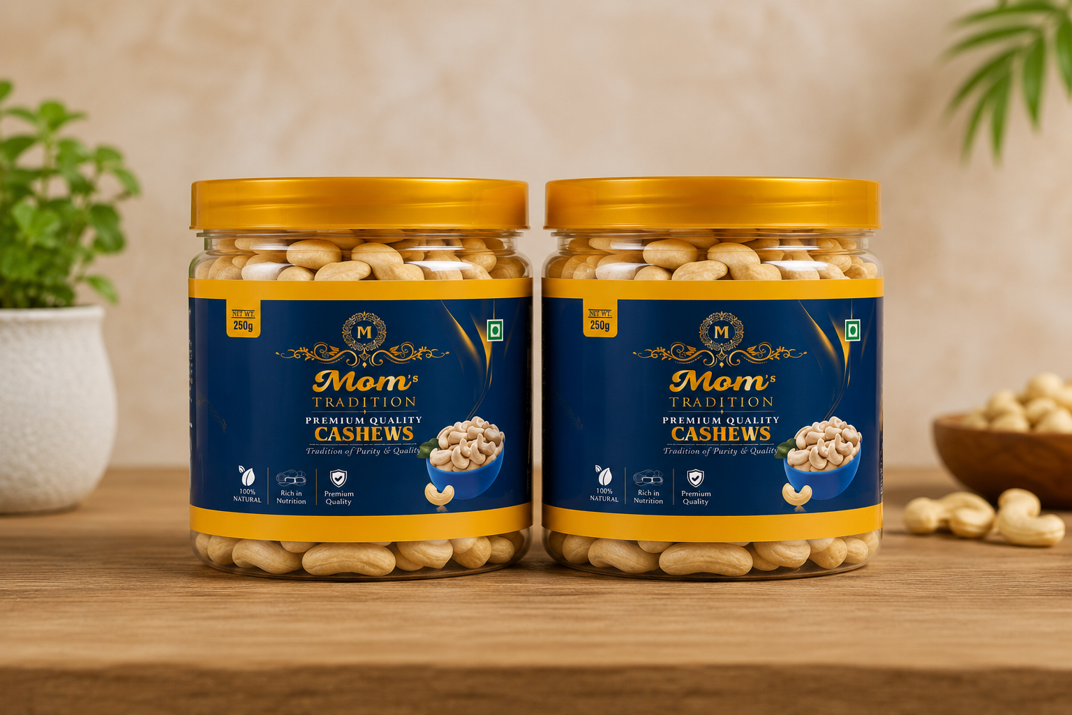 Premium Raw Whole Cashews(Kaju)W240-Grade image 3
