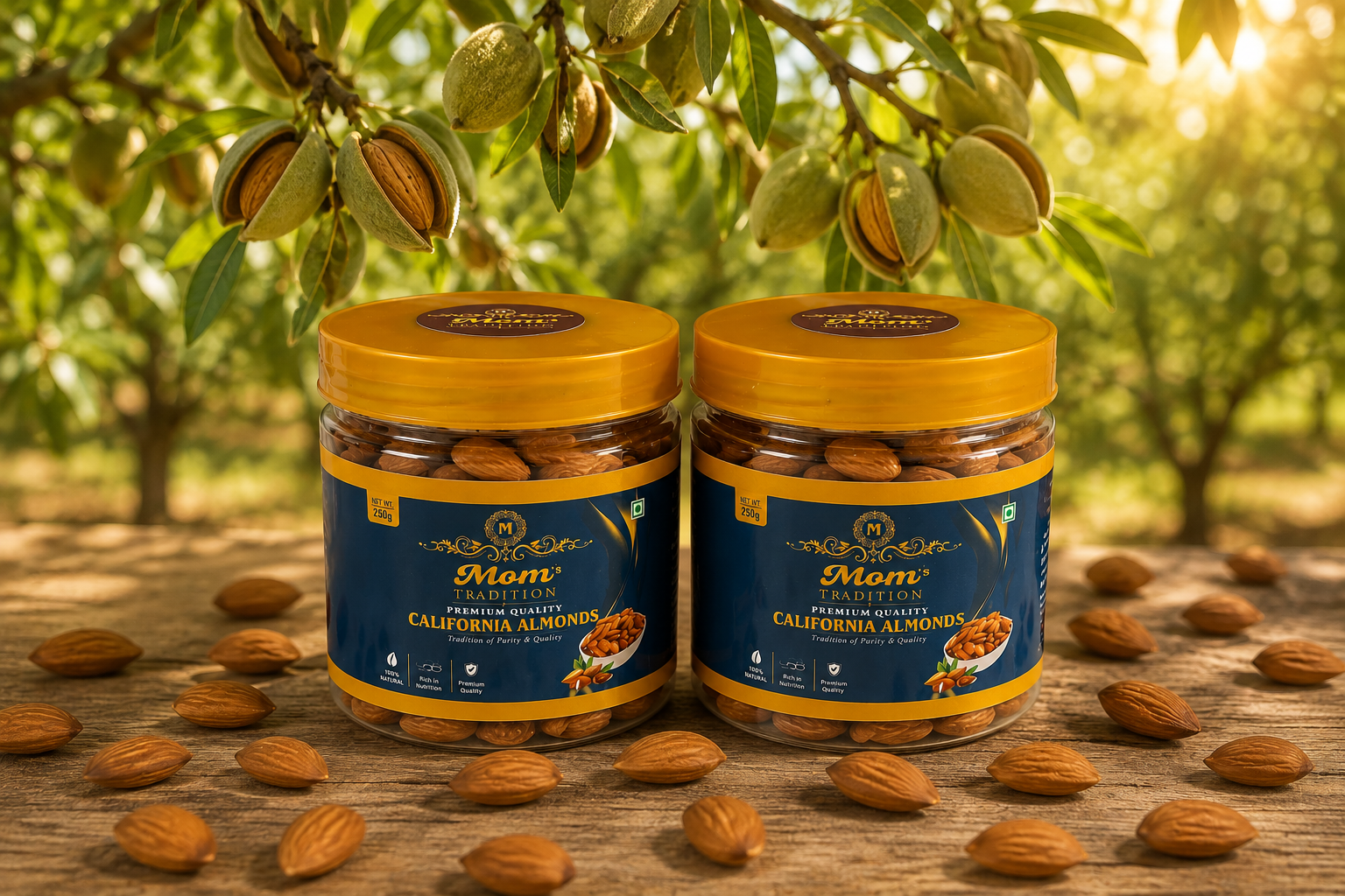Whole California Almonds